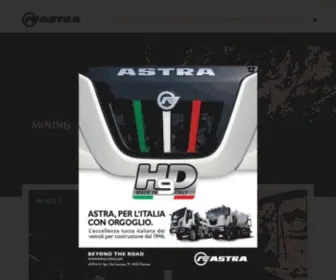 Iveco-Astra.com(Astra Veicoli Industriali S.p.A) Screenshot