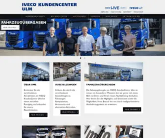 Iveco-Kundencenter-ULM.de(IVECO Kundencenter Ulm) Screenshot