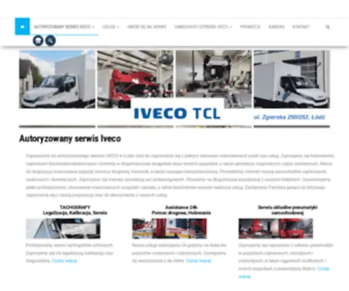 Iveco-Lodz.pl(Serwis Iveco w) Screenshot