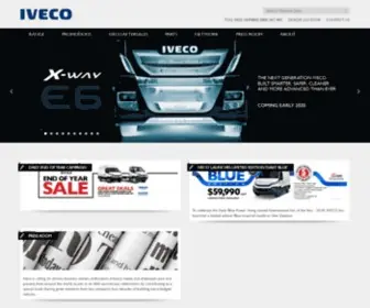 Iveco.co.nz(IVECO NEW ZEALAND) Screenshot