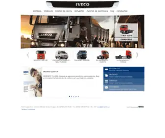 Iveco.com.uy(IVECO) Screenshot