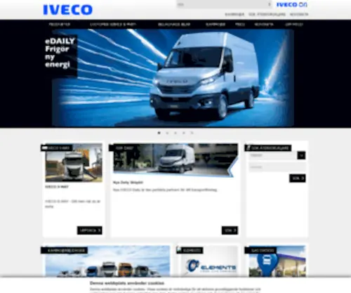 Iveco.se(IVECO) Screenshot