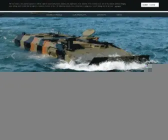 Ivecodefencevehicles.com(Iveco Defence Vehicles) Screenshot
