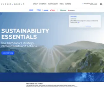 Ivecogroup.com(Iveco Group) Screenshot