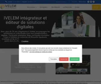 Ivelem.net(Revendeur agréé Sage et Cegid) Screenshot