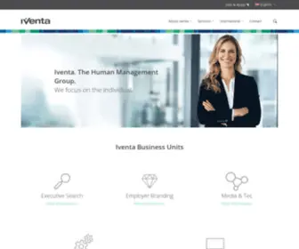 Iventa.com(Iventa International HR Consulting) Screenshot