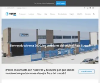 Iverna2000.com(Equipamiento técnico y soluciones para la construcción) Screenshot