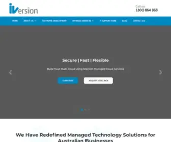 Iversion.com.au(Custom Web Development Sydney) Screenshot
