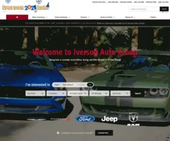 Iversonauto.com(New & Used RAM) Screenshot