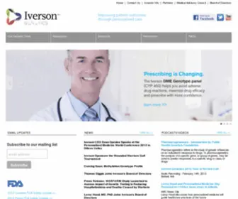 Iversongenetics.com(Iverson Genetics) Screenshot