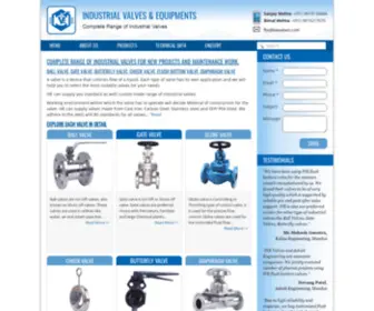 Ivevalves.com(IVE-Ball Valve, Gate Valve, Butterfly valve, Check valve, Flush bottom valve) Screenshot