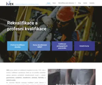 Ivex.cz(Akteditované kurzy) Screenshot