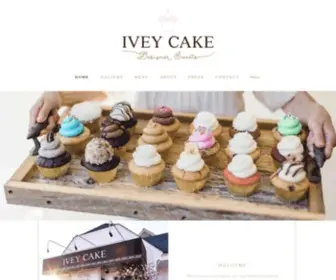 Iveycake.com(IveyCake started with a simple dream) Screenshot