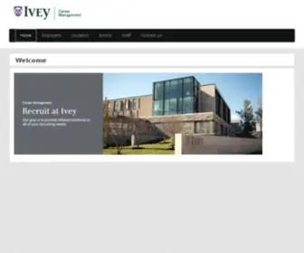 Iveycareermanagement.ca(Iveycareermanagement) Screenshot