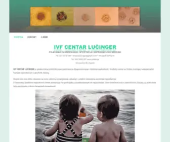 IVF-Centar.hr(POČETNA) Screenshot