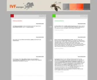 IVF-Europa.eu(IVF europa) Screenshot