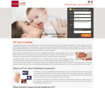 Ivfclinicinkolkata.com(IVF Clinic in Kolkata) Screenshot