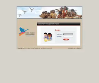 Ivfdata.in(ONLINE DONATION MANAGEMENT SYSTEM) Screenshot