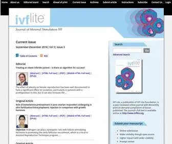 Ivflite.org(IVF Lite) Screenshot