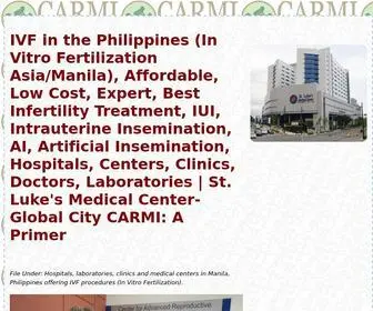 Ivfphilippines.com(IVF in the Philippines (In Vitro Fertilization Asia/Manila)) Screenshot