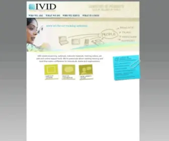 Ivid.com(IVID COMMUNICATIONS FOR WBT) Screenshot