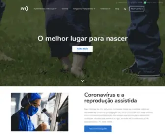 Ivi.net.br(IVI Brasil é Líder em Reprodução assistida com tratamentos como a fertilização in vitro (FIV)) Screenshot