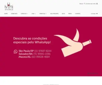 Ivini.com.br(Vinhos Italianos) Screenshot