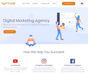 Ivirtual.la(We're a Digital Marketing Agency) Screenshot