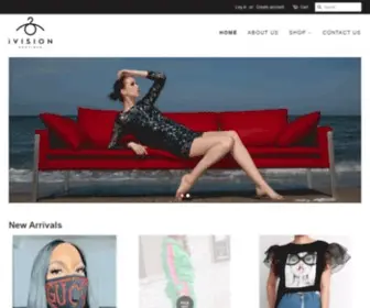 Ivisionboutique.com(IVision boutique) Screenshot