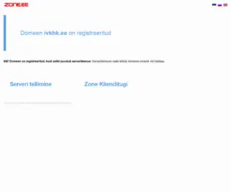 IVKHK.ee(Domain is Registered) Screenshot