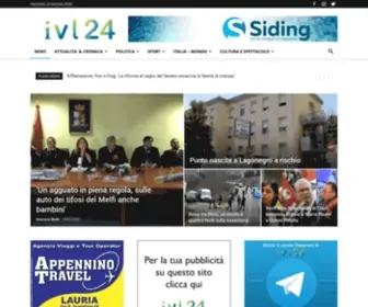 IVL24.it(Portale d'informazione lucano) Screenshot