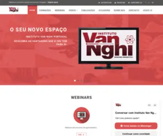 Ivnportugal.com(Instituto Van Nghi) Screenshot