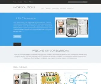 Ivoipsolution.com(I-VOIP SOLUTIONS) Screenshot