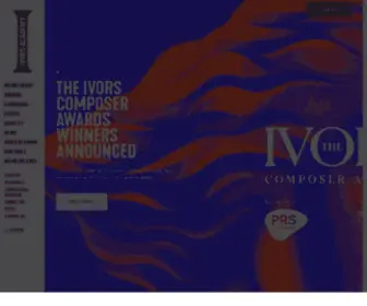 Ivorsacademy.com(The Ivors Academy) Screenshot