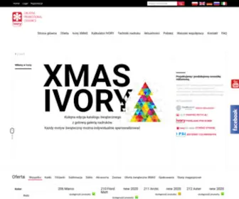 Ivory.com.pl(Producent ceramiki reklamowej) Screenshot