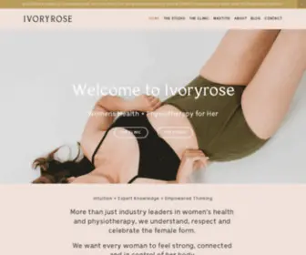 Ivoryrosephysio.com.au(Ivoryrose) Screenshot