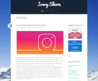 Ivoryshorewebsite.com(Ivory Shore) Screenshot