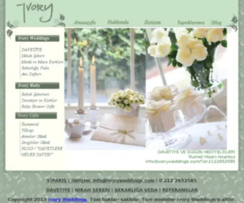 Ivoryweddings.com(Ivoryweddings) Screenshot