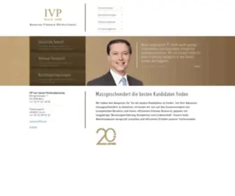 IVP.ch(IVP Ivan Vaccari Personalberatung) Screenshot