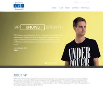 IVP.com(Late Stage Venture Capital and Growth Equity Firm) Screenshot