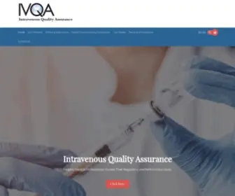 Ivqa.com(Intravenous Quality Assurance) Screenshot