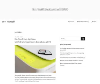 IVR-Rohloff.de(IVR Rohloff) Screenshot