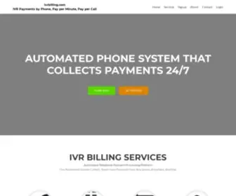 Ivrbilling.com(IVR Payments by Phone) Screenshot