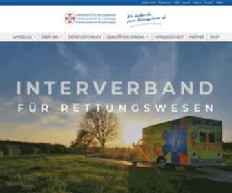 IVR.ch(Interverband für Rettungswesen) Screenshot