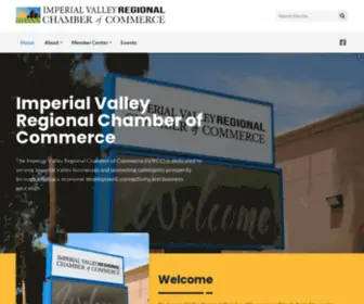 Ivregionalchamber.com(Imperial Valley Regional Chamber of Commerce) Screenshot