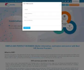 Ivrguru.com(IVR Service Provider) Screenshot