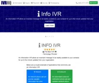 IVRHQ.com(IVRHQ Since 2004) Screenshot