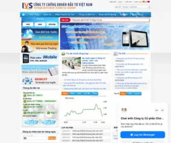 IVS.com.vn(Công Ty Chứng Khoán Đầu Tư Việt Nam) Screenshot