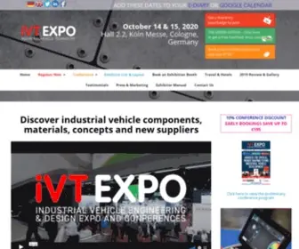 Ivtexpo.com(IVT Expo is an international exhibition) Screenshot