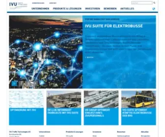 Ivu.de( IVU Traffic Technologies) Screenshot